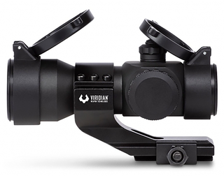 Viridian RFX 35 1x26mm Red Dot Sight with 3 MOA illuminated reticle features a picatinny mount